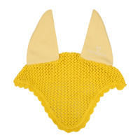 Touca anti-moscas de algodão com orelhas elásticas Equestro Amarelo