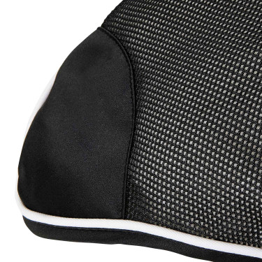 Touca anti-moscas em algodão antibacteriano Equestro Preto / preto