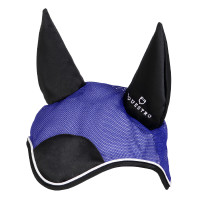 Touca anti-moscas em algodão antibacteriano Equestro Preto / preto Touca anti-moscas em algodão antibacteriano Equestro Preto / preto