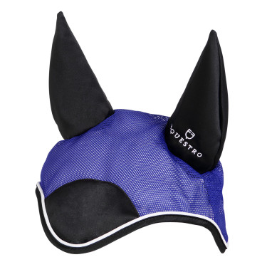 Touca anti-moscas em algodão antibacteriano Equestro Real / preto Azul