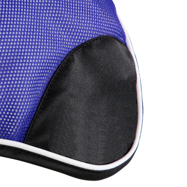 Touca anti-moscas em algodão antibacteriano Equestro Real / preto Azul