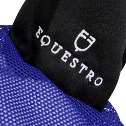 Touca anti-moscas em algodão antibacteriano Equestro Real / preto Azul