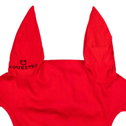 Touca anti-moscas coleção básica com orelhas elásticas Equestro Vermelho