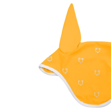 Boné anti-moscas com logotipo multicolorido White Line Edition Equestro Amarelo