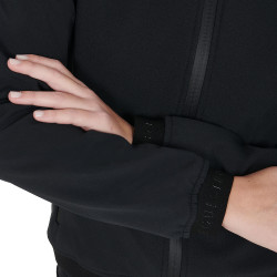 Blusão feminino em tecido técnico Equestro Preto