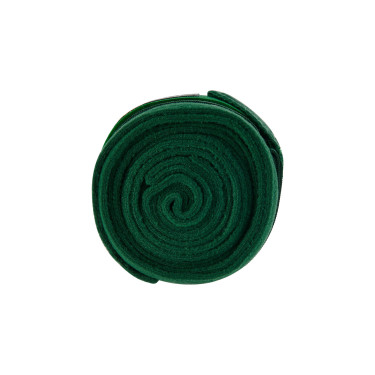 Bandagens de trabalho em polar e elástico respirável em conjunto de 4 Equestro Verde caçador Bandagens de trabalho em polar e elástico respirável em conjunto de 4 Equestro Verde caçador