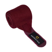 Bandagens de repouso em lã, conjunto com 4, Equestro Preto