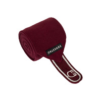 Bandas de polo para pony con logo bordado Diamond en juego de 4 Equestro Branco Bandas de polo para pony con logo bordado Diamond en juego de 4 Equestro Branco