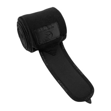 Bandagens de polo anti-pilling com fecho de velcro Acavallo, conjunto com 4 unidades Bandagens de polo anti-pilling com fecho de velcro Acavallo, conjunto com 4 unidades