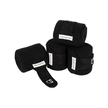 Bandagens de polo com fecho de velcro Trim em conjunto de 4 Equestro