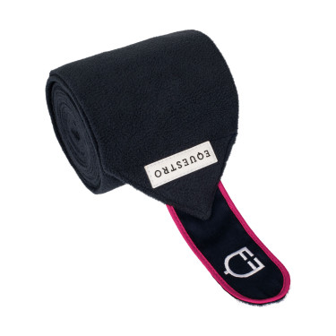 Bandagens de polo com fecho de velcro Trim em conjunto de 4 Equestro Bandagens de polo com fecho de velcro Trim em conjunto de 4 Equestro