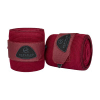Bandas de exercício elásticas em polar Acavallo em conjunto de 2 Bordéus Bordô Bandas de exercício elásticas em polar Acavallo em conjunto de 2 Bordéus Bordô
