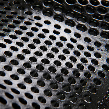 Amortecedor terapêutico em gel com elevação traseira em lã ecológica Acavallo Preto / preto Amortecedor terapêutico em gel com elevação traseira em lã ecológica Acavallo Preto / preto