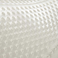 Amortecedor terapêutico em gel recortado com borda em lã de carneiro com Dri-Lex Acavallo Transparente / natural