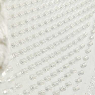 Amortecedor terapêutico em gel recortado em lã ecológica Acavallo Transparente / natural