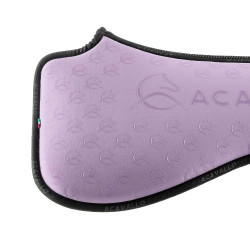 Amortecedor terapêutico com espuma de memória e aderência em silicone Acavallo Roxo / preto Violeta