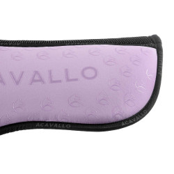 Amortecedor terapêutico com espuma de memória e aderência em silicone Acavallo Roxo / preto Violeta