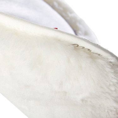 Amortecedor com memória de forma com elevação frontal e traseira em EVA Acavallo Amortecedor com memória de forma com elevação frontal e traseira em EVA Acavallo
