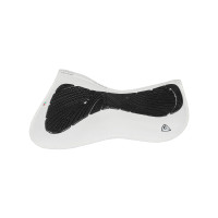 Amortecedor com memória de forma com elevação traseira em lã completa Acavallo Branco Amortecedor com memória de forma com elevação traseira em lã completa Acavallo Branco