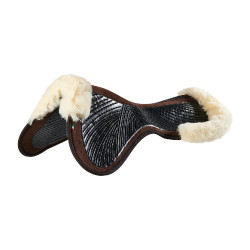 Amortecedor com memória de forma com elevação frontal e traseira Acavallo Marrom / natural Castanho
