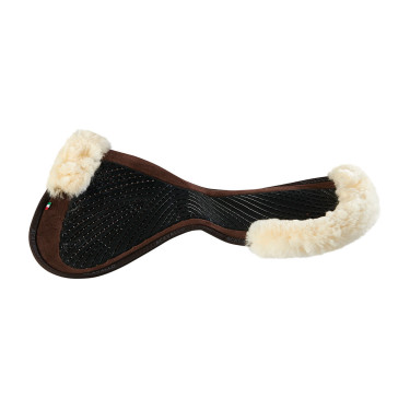 Amortecedor com memória de forma com elevação frontal e traseira Acavallo Marrom / natural Castanho