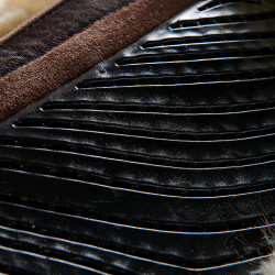 Amortecedor com memória de forma com elevação frontal e traseira Acavallo Marrom / natural Castanho