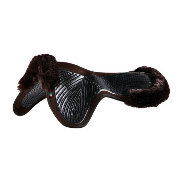 Amortecedor com memória de forma com elevação frontal e traseira Acavallo Castanho / castanho