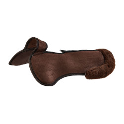 Amortecedor de memória de forma pad Piuma Acavallo Castanho / castanho