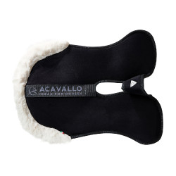 Amortecedor de memória de forma pad Piuma Acavallo Preto / natural Amortecedor de memória de forma pad Piuma Acavallo Preto / natural