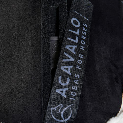 Amortecedor de memória de forma pad Piuma Acavallo Preto / natural Amortecedor de memória de forma pad Piuma Acavallo Preto / natural