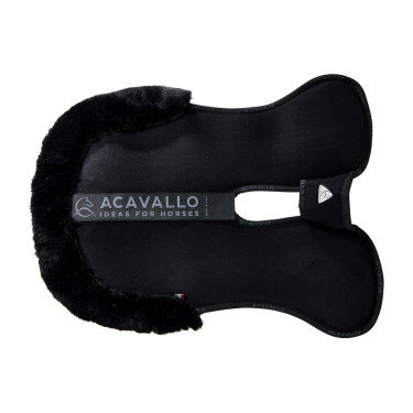 Amortecedor de memória de forma pad Piuma Acavallo Preto / preto