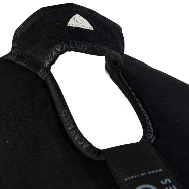 Amortecedor de memória de forma pad Piuma Acavallo Preto / preto