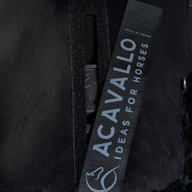 Amortecedor de memória de forma pad Piuma Acavallo Preto / preto