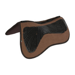 Amortecedor de memória de forma em lã completa Acavallo Castanho