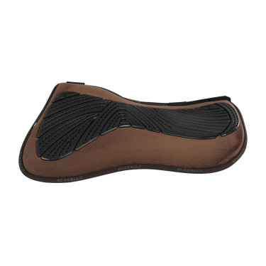 Amortecedor de memória de forma em lã completa Acavallo Castanho