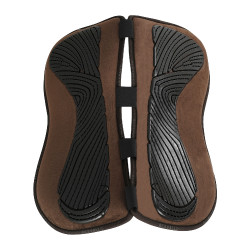 Amortecedor de memória de forma em lã completa Acavallo Castanho