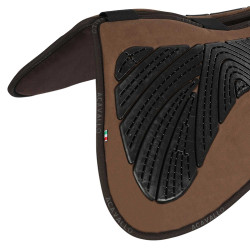 Amortecedor de memória de forma em lã completa Acavallo Castanho