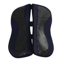 Amortecedor de memória de forma em lã completa Acavallo Azul