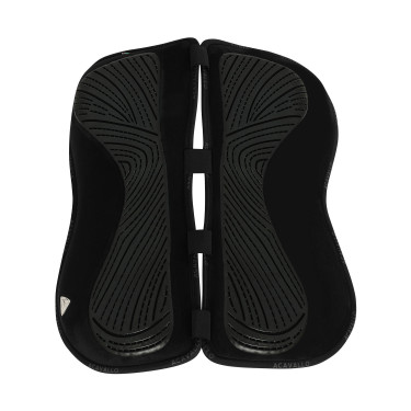 Amortecedor de memória de forma em lã completa Acavallo Preto