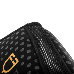 Amortecedor de memória de forma com aderência em silicone e logotipo Equestro Preto