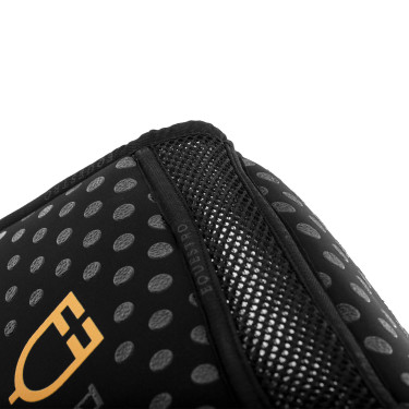 Amortecedor de memória de forma com aderência em silicone e logotipo Equestro Preto