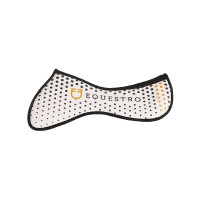 Amortecedor de memória de forma com aderência em silicone e logotipo Equestro Branco Amortecedor de memória de forma com aderência em silicone e logotipo Equestro Branco