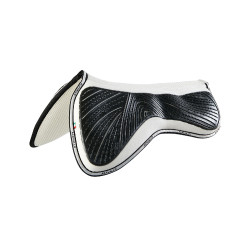 Amortecedor de memória com aderência em gel hexagonal e elevação frontal Acavallo Branco