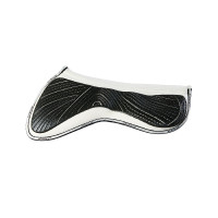 Amortecedor de memória com aderência em gel hexagonal e elevação frontal Acavallo Branco Amortecedor de memória com aderência em gel hexagonal e elevação frontal Acavallo Branco