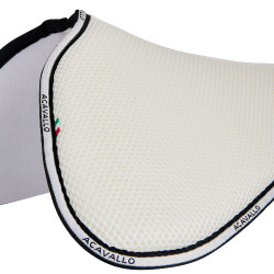 Amortecedor de memória de forma com grip em gel hexagonal e elevação traseira Acavallo Amortecedor de memória de forma com grip em gel hexagonal e elevação traseira Acavallo