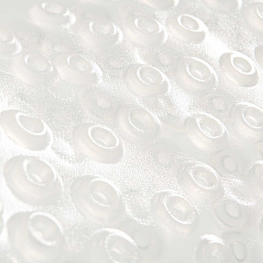 Amortecedor massageador em gel com elevação frontal e traseira Acavallo Transparente