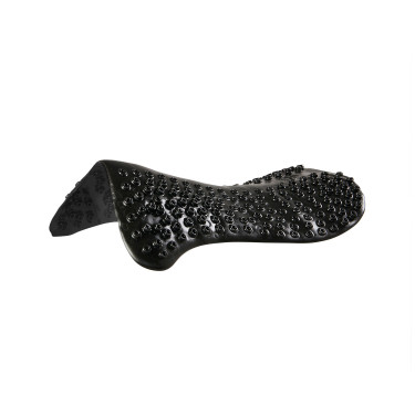 Amortecedor massageador em gel com elevação frontal e traseira Acavallo Preto Amortecedor massageador em gel com elevação frontal e traseira Acavallo Preto