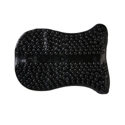 Amortecedor massageador em gel com elevação frontal e traseira Acavallo Preto Amortecedor massageador em gel com elevação frontal e traseira Acavallo Preto