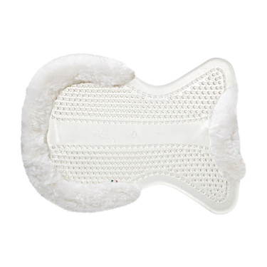 Amortecedor massageador em gel com recorte em lã de carneiro Acavallo Amortecedor massageador em gel com recorte em lã de carneiro Acavallo
