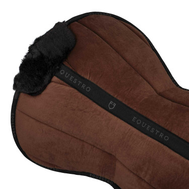 Amortecedor em lã ecológica Equestro Marrom / preto Castanho